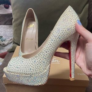 Christian Louboutin heels, size 38